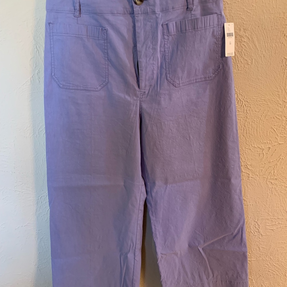 NWT Maeve Colette Lavender Wide Leg Pants